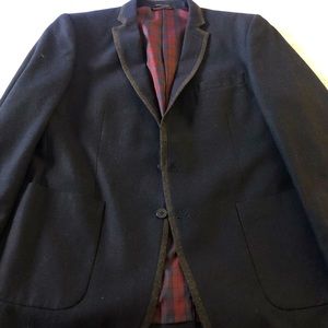 Navy blue blazer, not new but  perfect conditions, size L